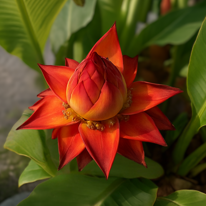 MUSELLA lasiocarpa Sichuan Star / LAFORET - Pépinière La Forêt