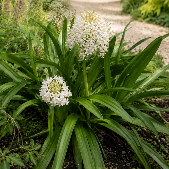SCILLA peruviana White feuillage - Pépinière La Forêt